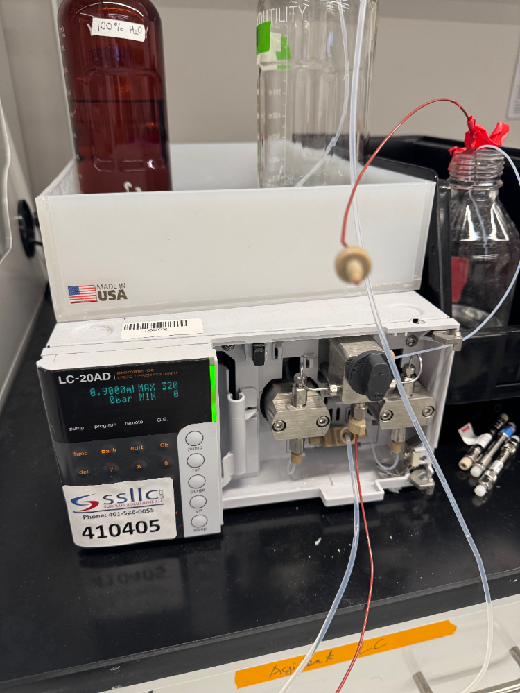 Image of Shimadzu Prominence LC-20AD Liquid Chromatography Pump